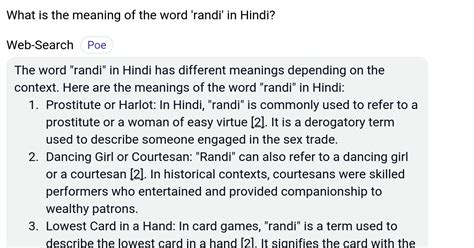 randi bad word meaning|repu randi in hindi.